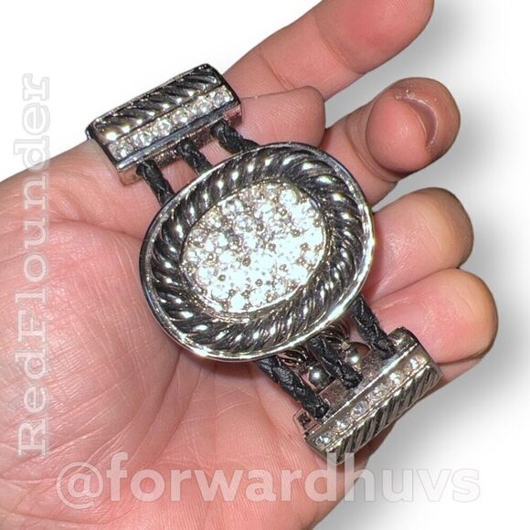 Bundle Sale 3 for $15 | Silver Tone Metal | Braided Leather (Vegan or Real) - Picture 5 of 7